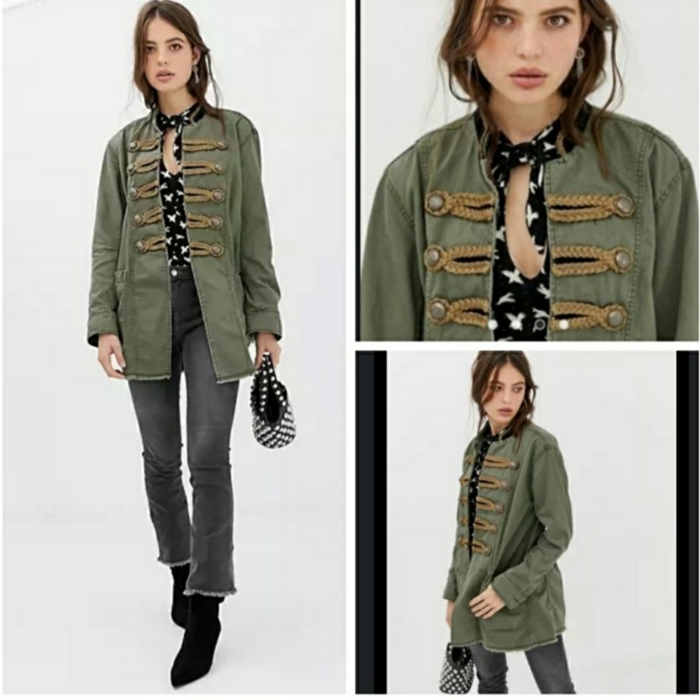 NWT Free People Khaki jacket